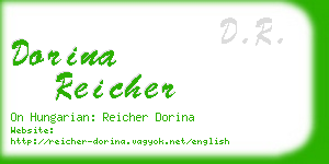 dorina reicher business card